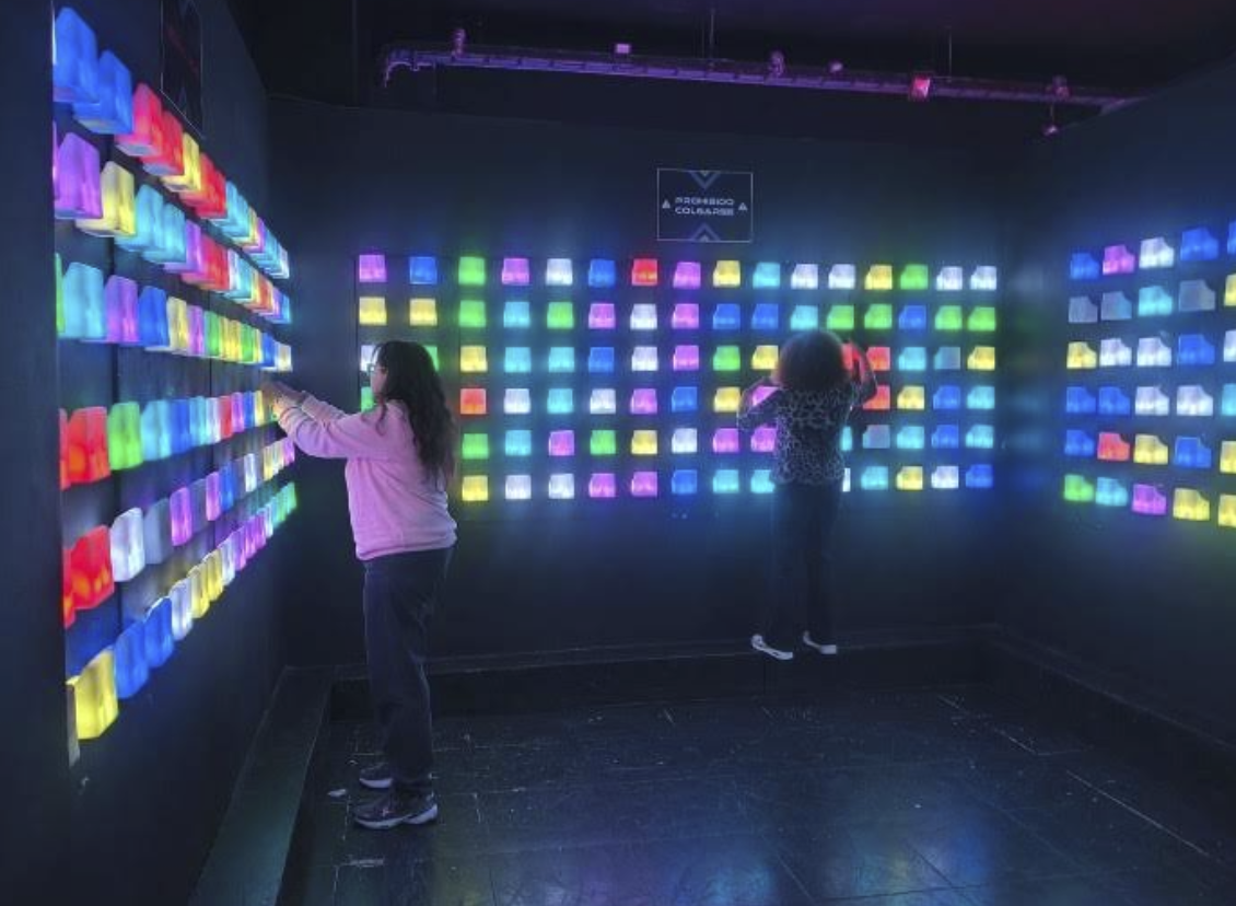 Lumiverse LED game room