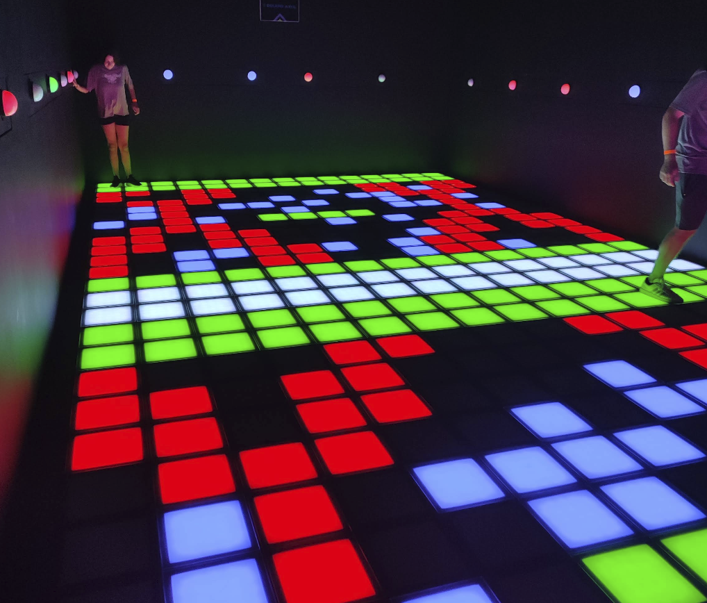 Lumiverse LED floor game